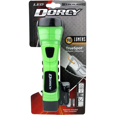 Dorcy Cyber Light 190 Lumen Led Flashlight Neon Green 41 4755
