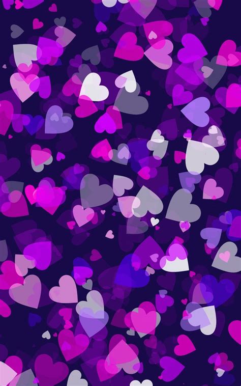 To save the heart background images, select thumbnails then save from page or image that opens. Download Purple Hearts Wallpaper Gallery