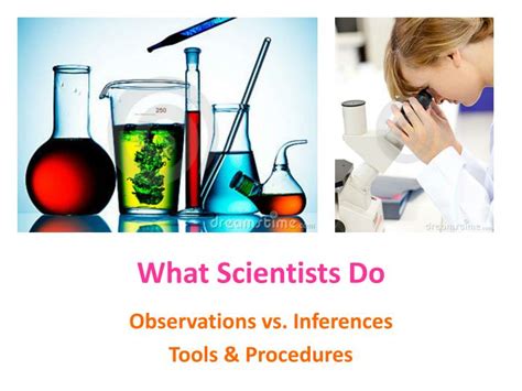 PPT What Scientists Do PowerPoint Presentation Free Download ID