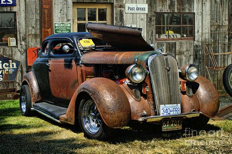 Old Rusty Car At The Old Shop Ca5083a 14 Photograph By Randy Harris
