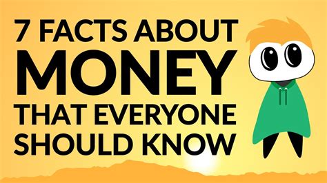7 Facts About Money That Everyone Should Know Youtube