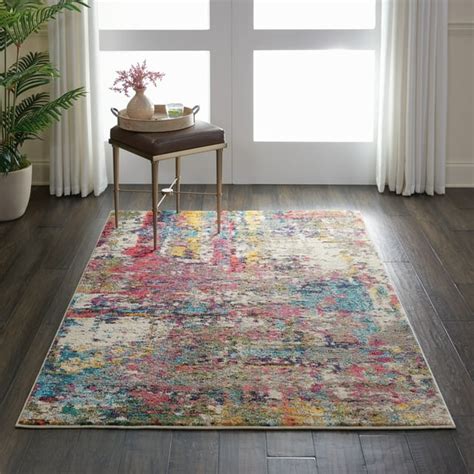Nourison Celestial Colorful Abstract Sunset Area Rug