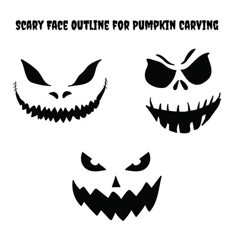 6 Best Images Of Free Printable Pumpkin Stencils Halloween