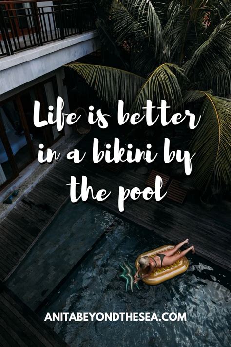 50 Splashy Pool Captions For Instagram