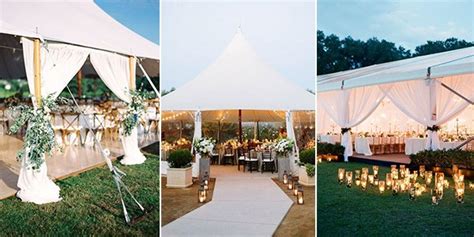 16 Gorgeous Wedding Entrance Decoration Ideas For Outdoor Tent Weddings
