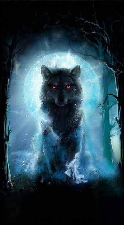 🍁🐺🍂 Wolf Spirit Animal Wolf Artwork Fantasy Wolf