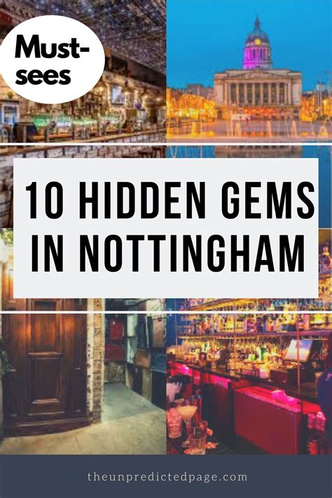 10 Must See Hidden Gems In Nottingham The Best City For Bars And Pubs