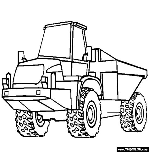 trucks  coloring pages page
