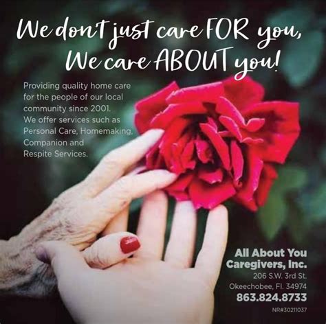 all about you caregivers inc okeechobee fl