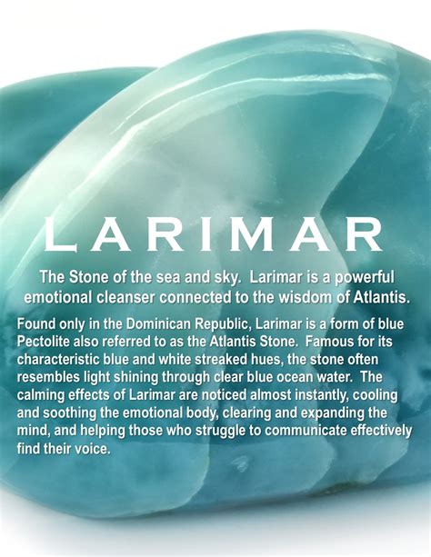Larimar Larimar Stone Larimar Crystals And Gemstones
