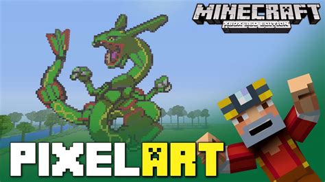 Minecraft Xbox 360 Pixel Art Time Lapse Pokemon Youtube