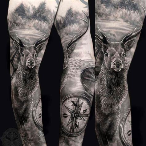 26 Deer Tattoos Tattoo Designs Design Trends Premium Psd Vector