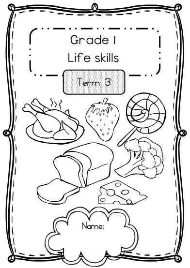 Grade 1 Life Skills Workbook Term 3 Juffrou 911