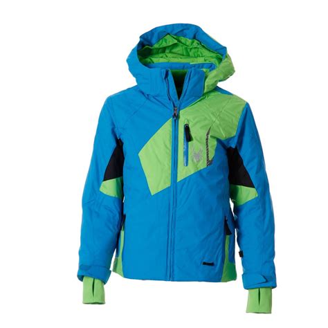 Spyder Kids Junior Boys K Competitor Ski Jacket Coat Top Winter Sports