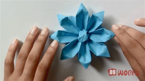 Origami Hand Works Gerbera Flower Handiworks 04 Youtube