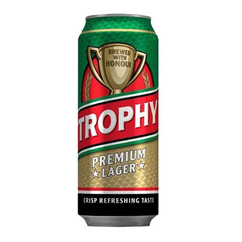 Trophy Premium Lager Beer 500ml Shoponclick