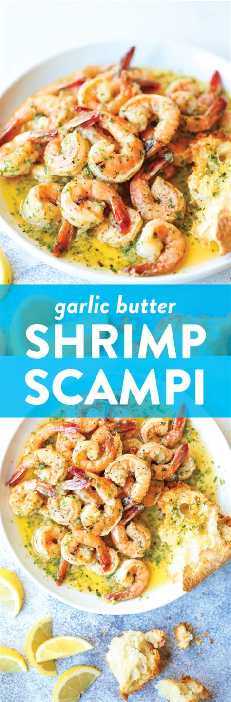 Garlic Butter Shrimp Scampi Recipe Damn Delicious