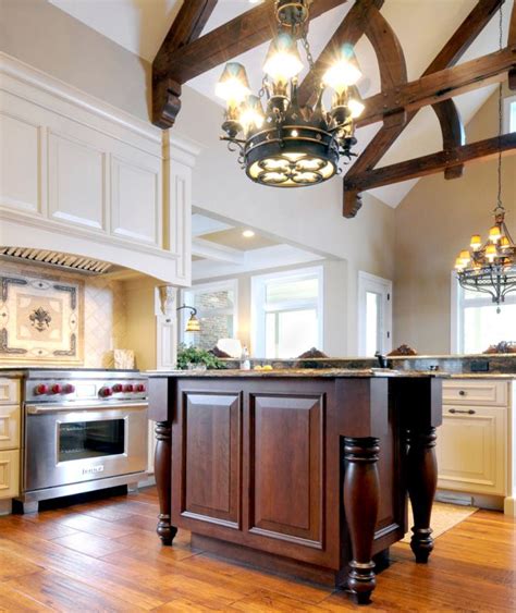 More than any room in the house, the kitchen needs to be practical and functional. Vaulted Ceiling Kitchen Remodel with White Painted Dura ...
