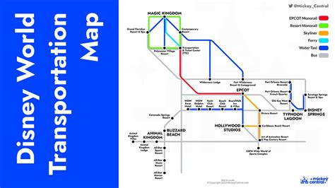 Wdw Transit Map Walt Disney World Touringplans Discussion Forums