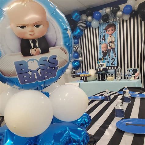Boss Baby Birthday Party Ideas Photo 1 Of 8 Catch My Party