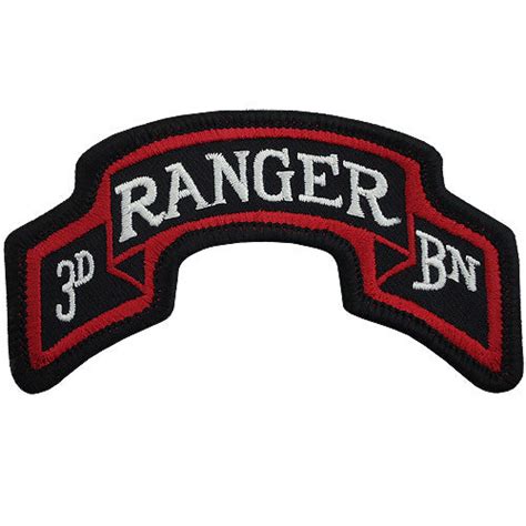 3rd Battalion 75th Ranger Regiment Class A Scroll Usamm
