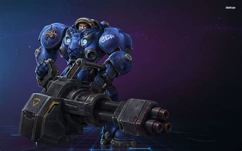 Free download holding the gun in StarCraft II wallpaper Game wallpapers 46055 [1680x1050] for ...