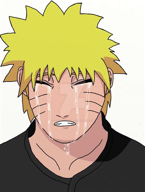 Sad Naruto By Louaronshinobi On Deviantart