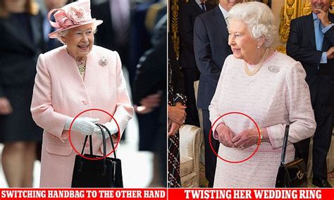 Queen Uses Her Handbag To Send Secret Signals To Her Staff Daily Mail