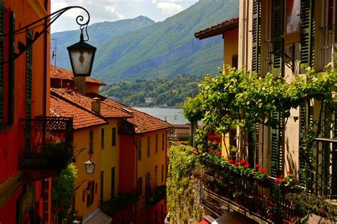 Streets Of Lake Como Italy Bing Images