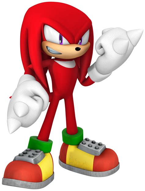 Knuckles From Sonic The Hedgehog Rwhatwouldyoubuild