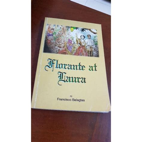 Florante At Laura Book By Francisco Balagtas Shopee Philippines