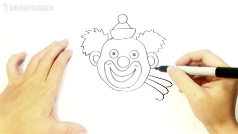 How To Draw A Clown Step By Step Clown Drawing Lesson