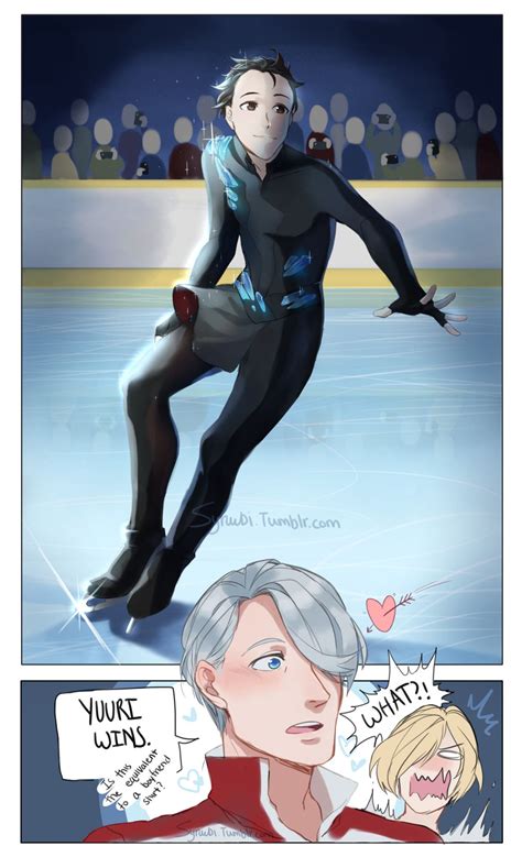 Pin By Serlina Black On ️yuri On Ice⛸ Yuri On Ice Comic Yuri On