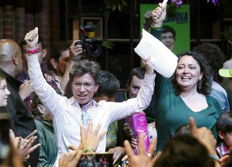 Colombia Bogotá’s First Female Mayor Marries Same Sex Partner Colombia The Guardian