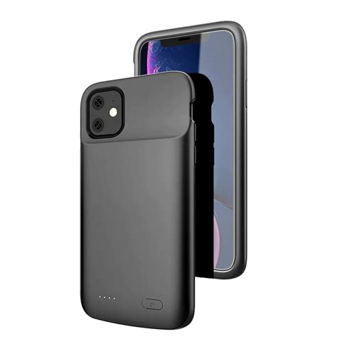 I compare it with my personal. BioRing Battery Case Compatible with iPhone 11 Pro Max ...