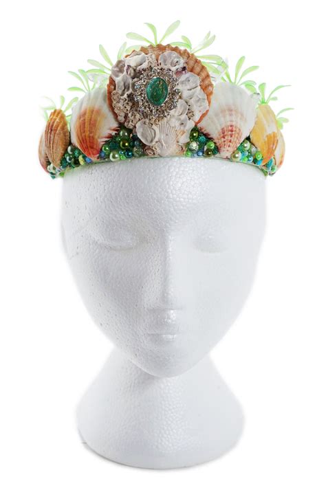 Mermaid Crown Mermaid Headband Mermaid Headdress Sea Shell Crown