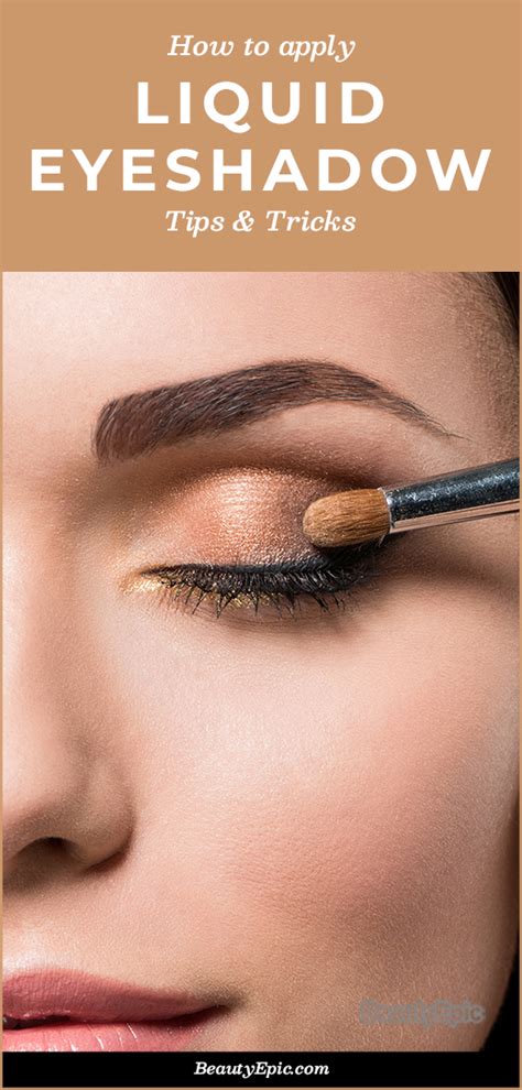 How To Apply Liquid Eyeshadow The Ultimate Guide