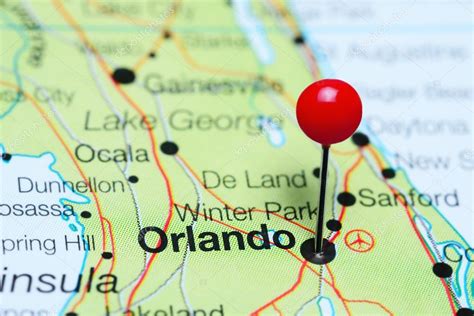 Mapa De Orlando Florida Y Sus Ciudades