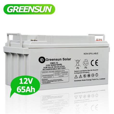 Buy Rechargeable Deep Cycle Agm Battery Pack 12v 65ah Price