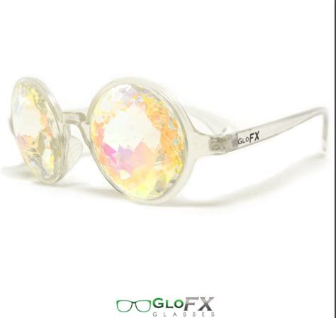 glofx clear kaleidoscope glasses rainbow outdoor fun shop