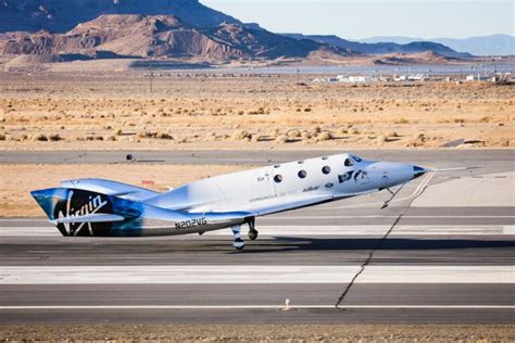 Virgin Galactics Spaceshiptwo Completes Second Flight From Spaceport America