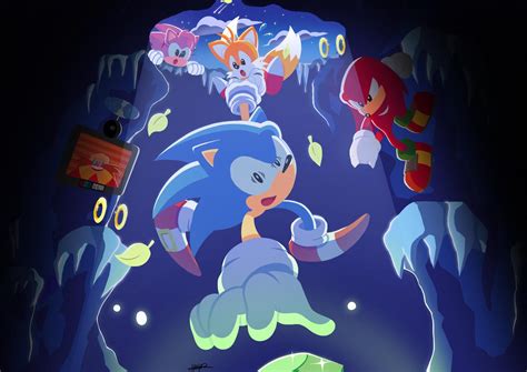 Sonic And Friends Enjoying Their Brand New Adventure I Spend A Lot Of