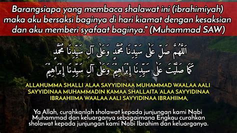 Amalan Bacaan Sholawat Ibrahimiyah Khasiat Sholawat Ibrahimiyah