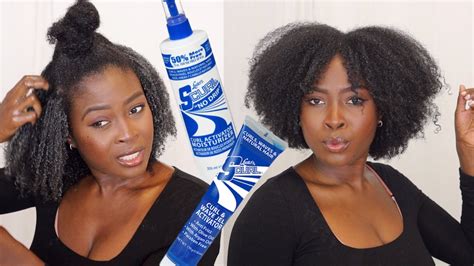 Finally Trying The S Curl Activator On My Type 4 Natural Hair Was Not Expecting This Youtube