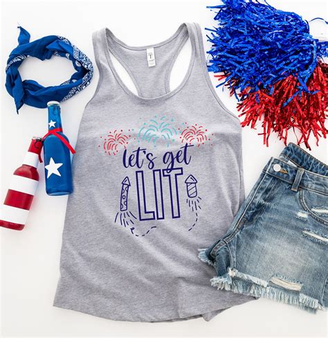 Let's Get Lit SVG for the 4th of July - Pineapple Paper Co.
