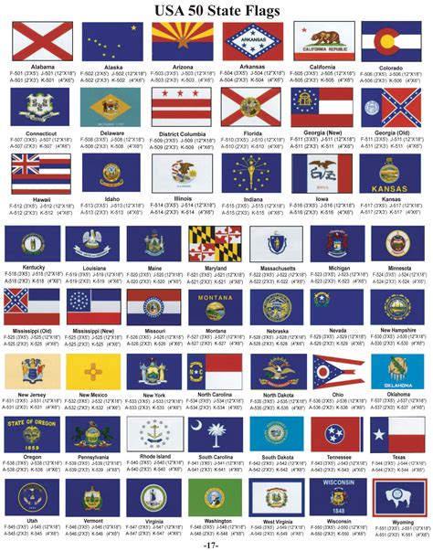 6 Best Images Of 50 States Flag Printables Flags From All 50 States