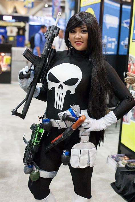 Lady Punisher San Diego Comic Con Sdcc 2013 Marvel Cosplay
