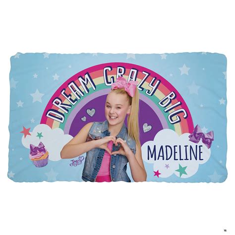 Jojo Siwa Dream Crazy Big Jojo Jojosiwa Personalized Pillow Cases