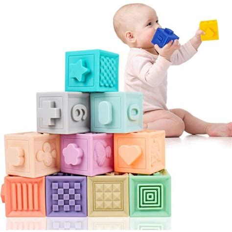Baby Soft Blocks Supkiir Safe Educational Building Blocks For Toddlers