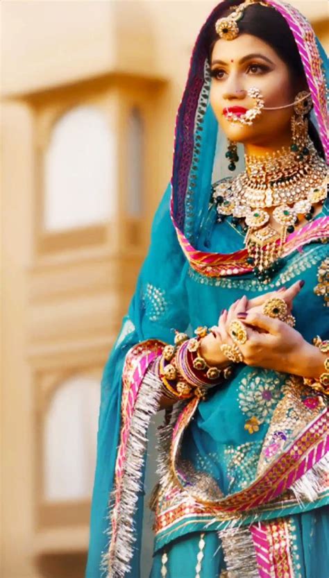Rajasthani Bride Rajasthani Dress Indian Bridal Photos Indian Bridal Fashion Wedding Dresses